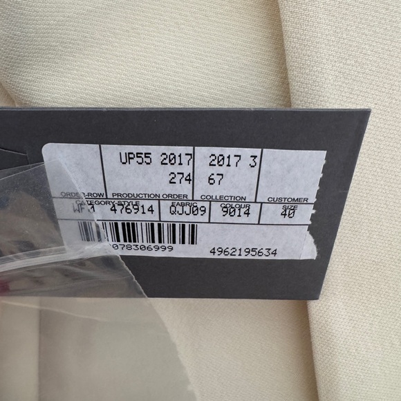 Alexander McQueen Cream Cape Dress - Picture 3 of 8